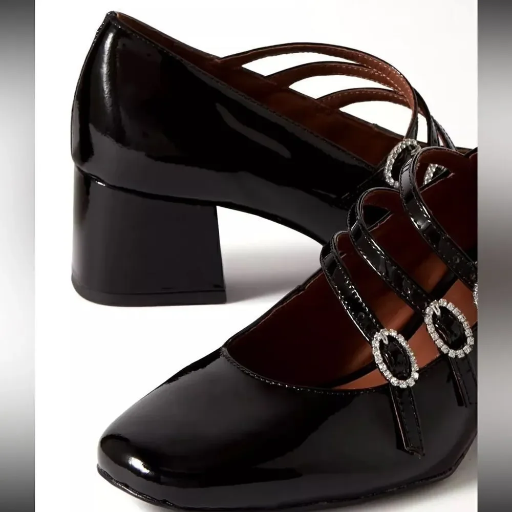 NEW REFORMATION MIMI BUCKLE PUMP - Picture 2 of 3